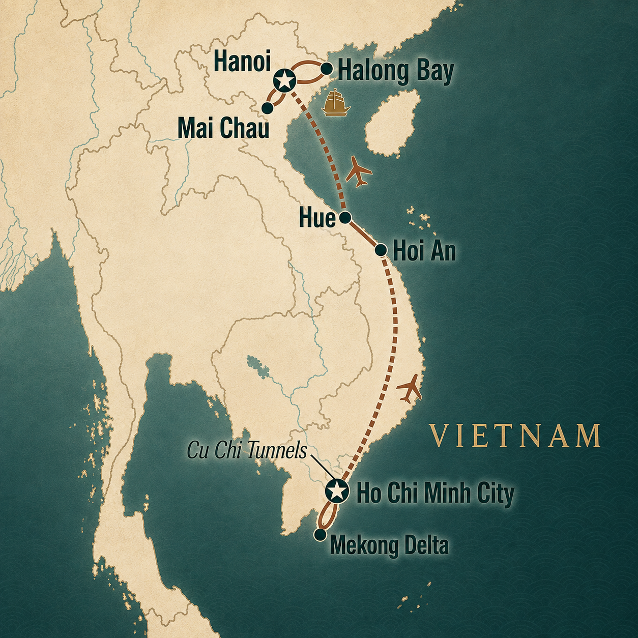 15 days - Premium Vietnam Trail