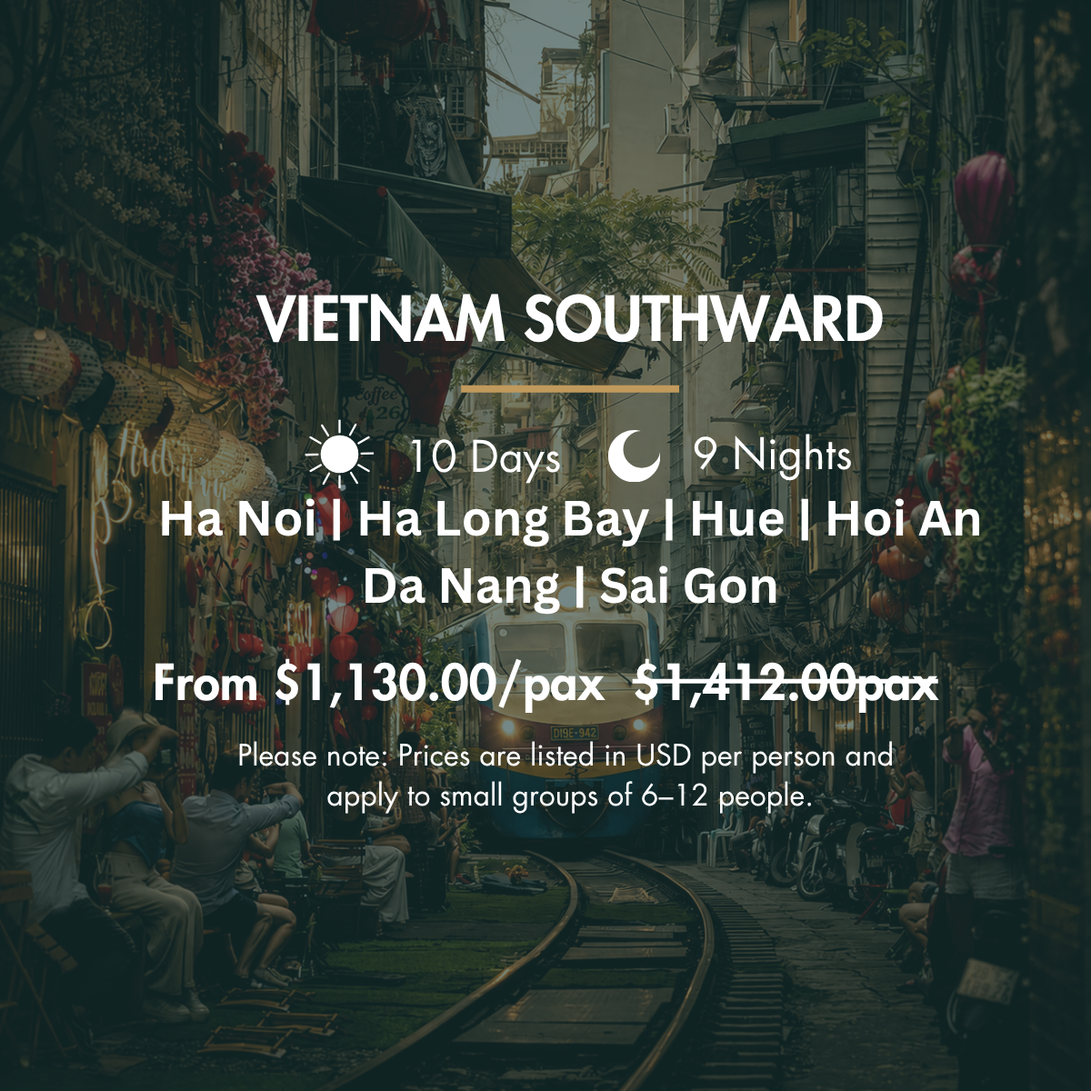 10 days - Vietnam Southward
